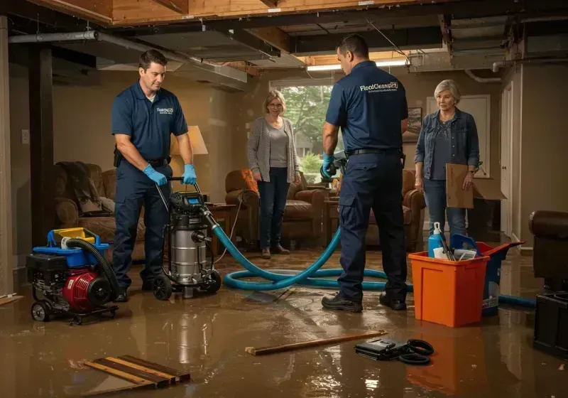 Basement Water Extraction and Removal Techniques process in Forest Hills, TN